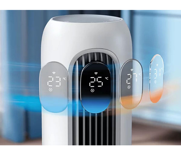 Philips Wentylator CX7550/00 Wentylator kolumnowy premium, biało-srebrny - 1486257 - zdjęcie 5